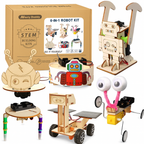 6-in-1 DIY Robot STEM Building Kit for Hands-On Learning & Creativity product detail image 7