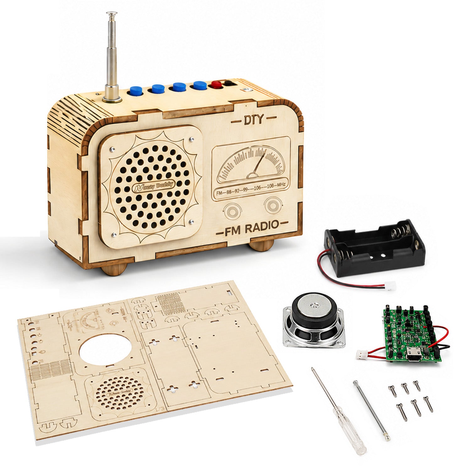 DIY FM Radio Kit - Build a Real Working Radio