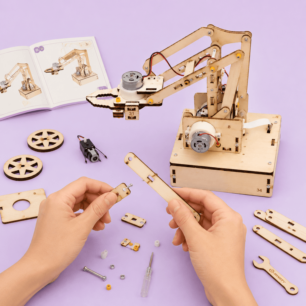 Build a Real Working Robotic Arm — From Scratch