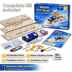 DIY Electric Paddle Boat STEM Kit - Hands-On Science Project for Kids product detail image 7