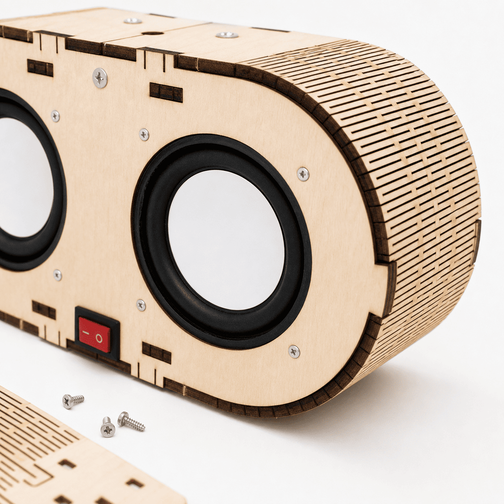 DIY Wooden Bluetooth Speaker