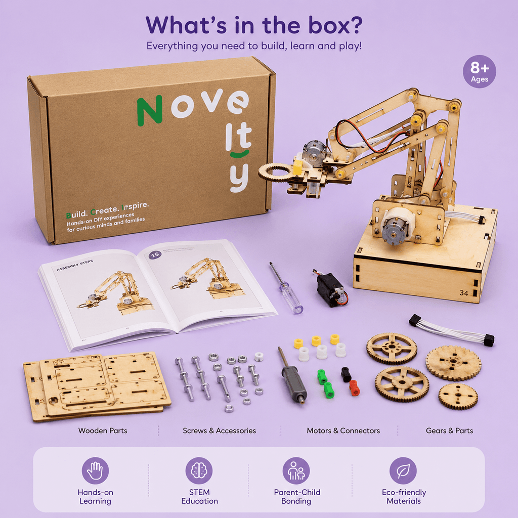 Build a Real Working Robotic Arm — From Scratch