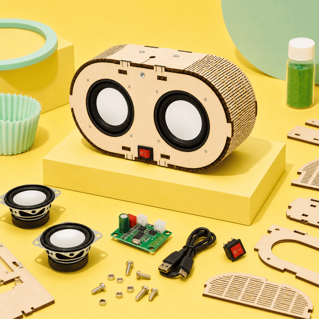DIY Wooden Bluetooth Speaker