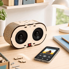 DIY Wooden Bluetooth Speaker