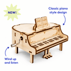 4-in-1 DIY Wooden Music Box Kit