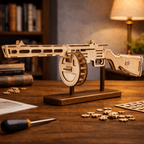 DIY Wooden Mechanical Gun Model Kit - Build & Display Collection product detail image 6