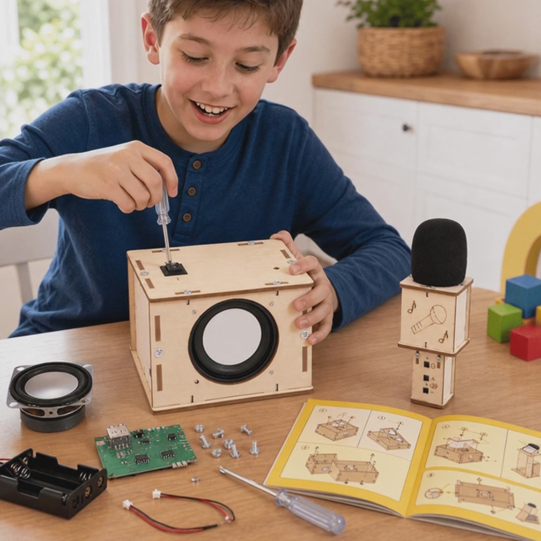 DIY Wooden Bluetooth Speaker & Microphone Kit